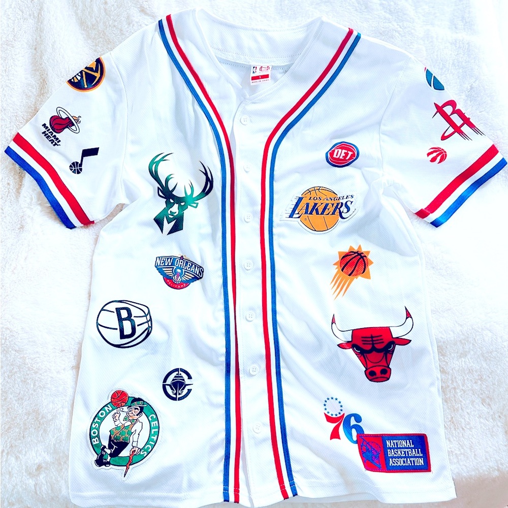NBA Baseball style jersey